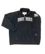 Providence College Champion Navy 1/4 Zip Sweatshirt Pouch Pocket Adult S... - $49.49