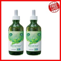 Natural Liquid Stevia Sweetener - Keto-Friendly, No Bitter Aftertaste, 4... - $55.28