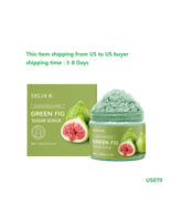 1/2/3Box x120G Fig Sugar Body Scrub, Cleansing Exfoliator to beauty skin - $18.50+