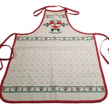 Vintage Apron Full Bib Down Home Christmas Ducks Geese Gourmet Gallery TARGET - £36.03 GBP