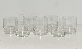 Princess House Juice Cocktail Glasses Lot of 7  Stackable 5 oz Vintage - $23.33