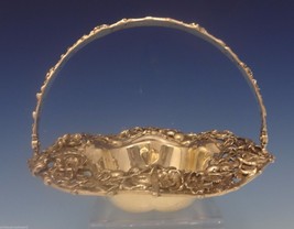 Dominick & Haff Sterling Silver Basket w/Swing Handle Decorated w/Cherries #0353 - £2,242.85 GBP