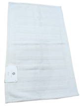 Hotel Collection White Bath Rug 22&quot; x 36&quot; - £35.59 GBP