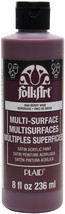 FolkArt Multi-Surface Paint 8oz-Berry Wine - £15.29 GBP