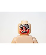 Minifigure Head Bandaged Bloody Head Diy Star Wars - $103.56 MXN