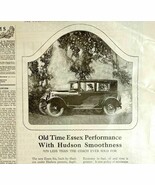 Antique 1924 Essex Coach XL Advertisement Automobilia Ephemera 14 x 11.25 - $406.07 MXN