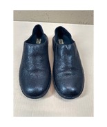 Fitflop Superloafer Glitzy Blue Shimmer Comfort Flats Slip On Women’s Si... - $745.43 MXN