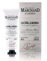 Marchand D&#39; Aromes Chestnut &amp; Almond Hand Cream 2.7 Oz, New And Sealed - £15.82 GBP