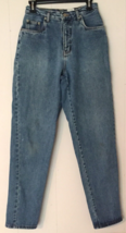 vintage 80&#39;s Bill Blass jeans size 6 women high rise easy fit 100% cotton - £10.90 GBP