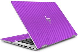 LidStyles Carbon Fiber Laptop Skin Protector Decal HP Elitebook x360 1030 G2 image 6