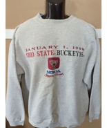Vintage Ohio State Buckeyes 1998 Nokia Sugar Bowl Champions Sweatshirt XL - £43.51 GBP
