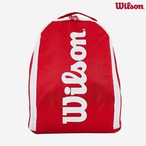 Wilson Tour 4 Shoes Bag Sports Training Gym Shoes Sack Mini Bag Red WRZ8... - $45.44