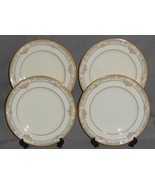 Set (4) Noritake Bone China BARRYMORE PATTERN Salad Plates MADE IN JAPAN - $67.82 CAD