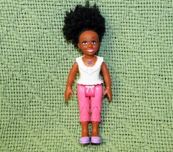 Fisher Price Loving Family Aa Girl Daughter Sister Dollhouse Toy Pink Pants Htf - £10.13 GBP