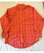Men&#39;s Brook Brothers Red Plaid Button Down Shirt Size Medium - $32.82 CAD