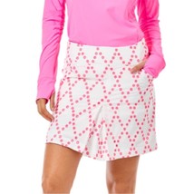 LILLY PULITZER Monica Skort in Prosecco Pink Oversized Diamond Eyelet Size 2 - $47.41