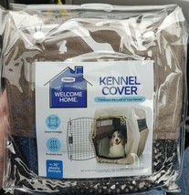 Petmate Kennel Cover - For 36&quot; Kennels - Light Brown Suede Like Material  - £13.63 GBP