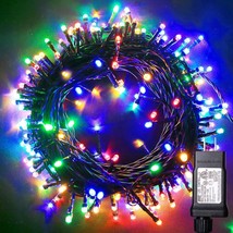 Christmas Lights Multicolor 66 Ft 200 LED String Lights 30V Plug in Connectable  - $44.33