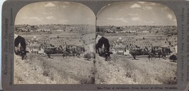 ISRAEL Palestine Mt of Olives Jerusalem stereoscope 1909 Keystone viewer - £15.69 GBP
