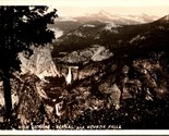RPPC High Sierras - Vernal and Nevada Falls - Unused 1920s DOPS Postcard  - $5.01