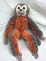 Vintage Russ Bendable Gaspard The Spider Monkey 10&quot; Plush Stuffed Animal Toy - $19.80