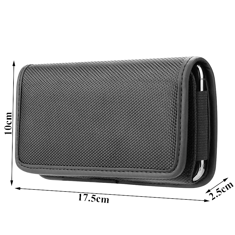 Men Oxford Waist Bag Universal Bum Bag Cellphone Holster Holder Waist Ba... - £50.82 GBP