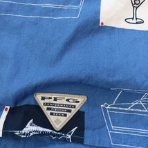 Columbia PFG FM7011 Men's Blue Cotton Vented Short Sleeve Fishing Shirt Size XL image 13