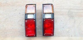 Fit For Toyota Pickup Hilux RN30 RN40 RN45 1978-83 Black Tail Light PAIR - $45.53