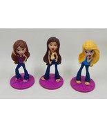 Bratz Girls PVC Figures Cake Toppers Collector’s Display Dolls 3 Inches ... - £15.68 GBP