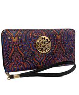 Rebecca &amp; Rifka Paisley Print Wristlet Wallet - $31.68
