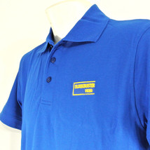 Blockbuster Video 1990s Employee Uniform Polo Shirt Blue Size 2XL New - £24.37 GBP