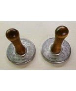 2011 Nordic Ware Happy Holidays with Ribbon and Gift Tag Cookie Stamps - €19,97 EUR
