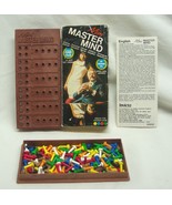 Vintage 1972 Travel MINI MASTER MIND Board Peg Game by Invicta Mastermind - $27.23 CAD