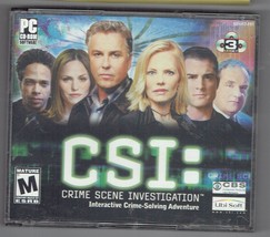 CSI Crime Scene Investigation Competition PC Game UBISOFT - £11.35 GBP