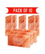 Pink Salt Tiles Pack of 10 (8&quot; x 4&quot; x 1&quot;) Wholesale Himalayan Salt - $143.09