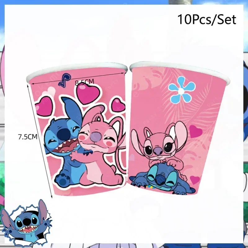 Disney Lilo and Stitch Birthday Party Decoration Girl Boy Disposable -Cu... - $4.52