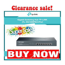 ??Tp Link 8-Port TL-SG1008P Switch Gigabit Desktop Switch???Buy Now??? - £46.35 GBP