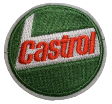 Castrol Oil Patch~Car Auto Racing~2 7/8&quot; Round~Embroidered~Iron or Sew On - £3.02 GBP