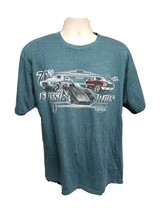 70s Classic Chevrolet Rides Adult Green XL TShirt - £11.80 GBP