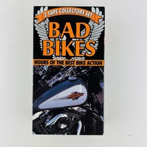 Harley-Davidson Bad Bikes Collectors VHS Video 2 Tape Set - £12.63 GBP