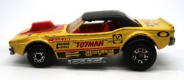 Vintage 1975 Matchbox Superfast Dodge Challenger Toyman Car Yellow/Red Body - $12.00