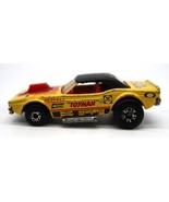 Vintage 1975 Matchbox Superfast Dodge Challenger Toyman Car Yellow/Red Body - $225.06 MXN
