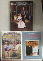 British Royal Family Books King Charles Queen Elizabeth Princess Diana Lot of 3 - £13.51 GBP