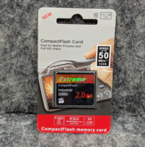 Extreme 2. GB 50MB/s Compact Flash Industrial Memory card - $7.02 CAD
