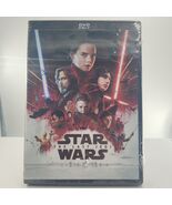 Star Wars: Episode VIII: The Last Jedi (DVD 2018) Mark Hamill Carrie Fisher - $9.49