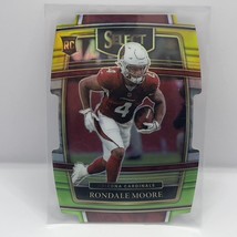 2021 Panini Select Football Rondale Moore RC #58 Green Yellow Prizm Die-Cut - £1.57 GBP