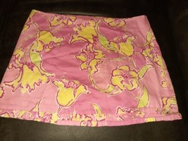 Lilly Pulitzer Day Lilly Skirt  Sz 6 Floral  - £27.78 GBP