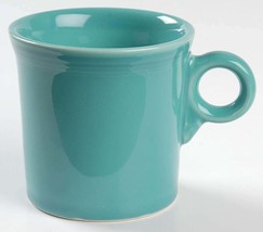 New Fiesta Turquoise (Newer) by HOMER LAUGHLIN(Newer) Large Coffee Mug b... - £22.03 GBP
