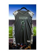 badgersport b-wear michigan state spartans gray camo tank top size M - $38.95