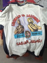 1988 Leonard vs Lalonde Crew Neck T-shirt - Size Large? Single Stitch  - £68.46 GBP
